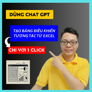 ChatGPT Giúp Bạn Tạo Dashboard Excel CHỈ BẰNG MỘT CÚ NHẤP – Quá Đỉnh!